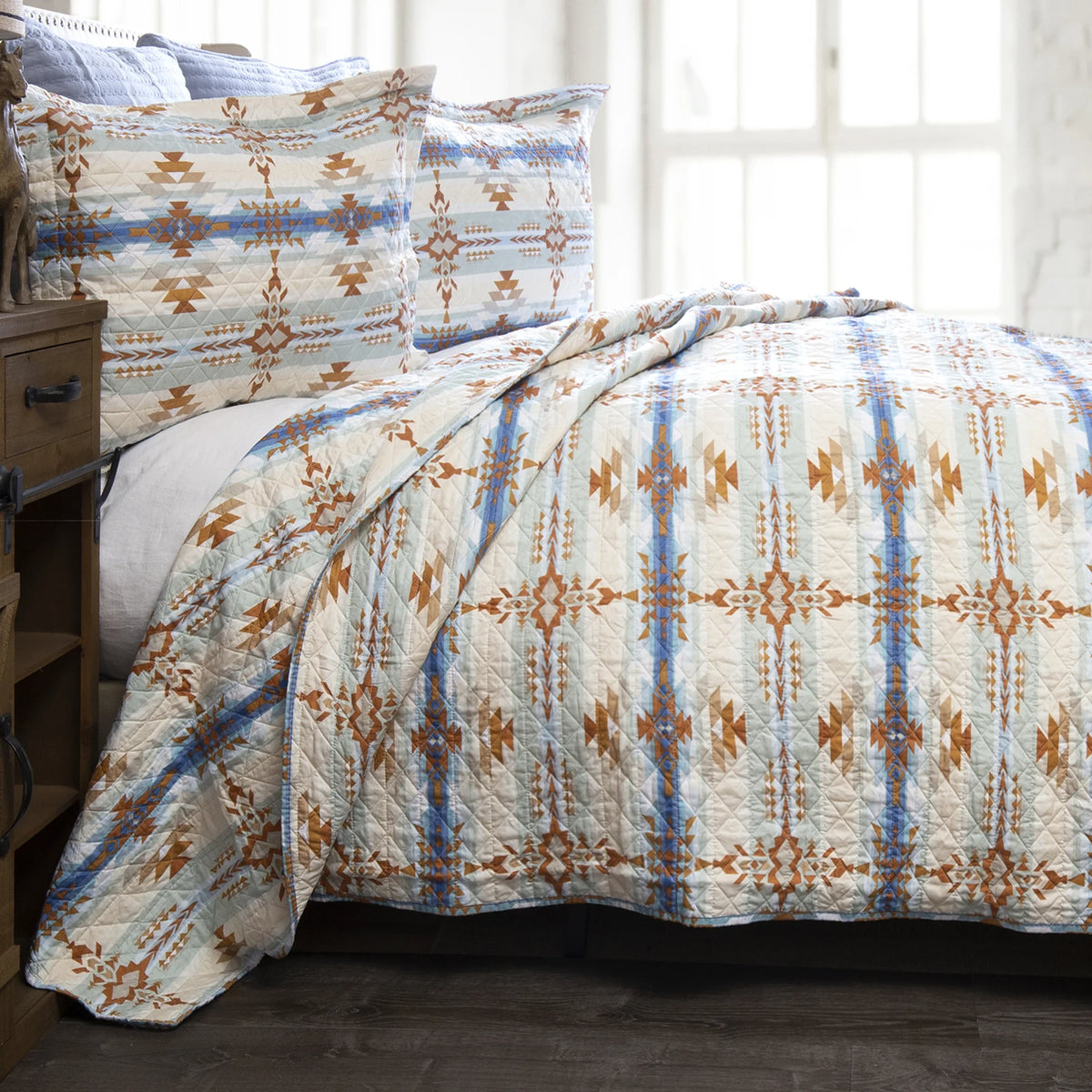 JQ414 Carsten's Stack Rock Southwest Quilt King Set