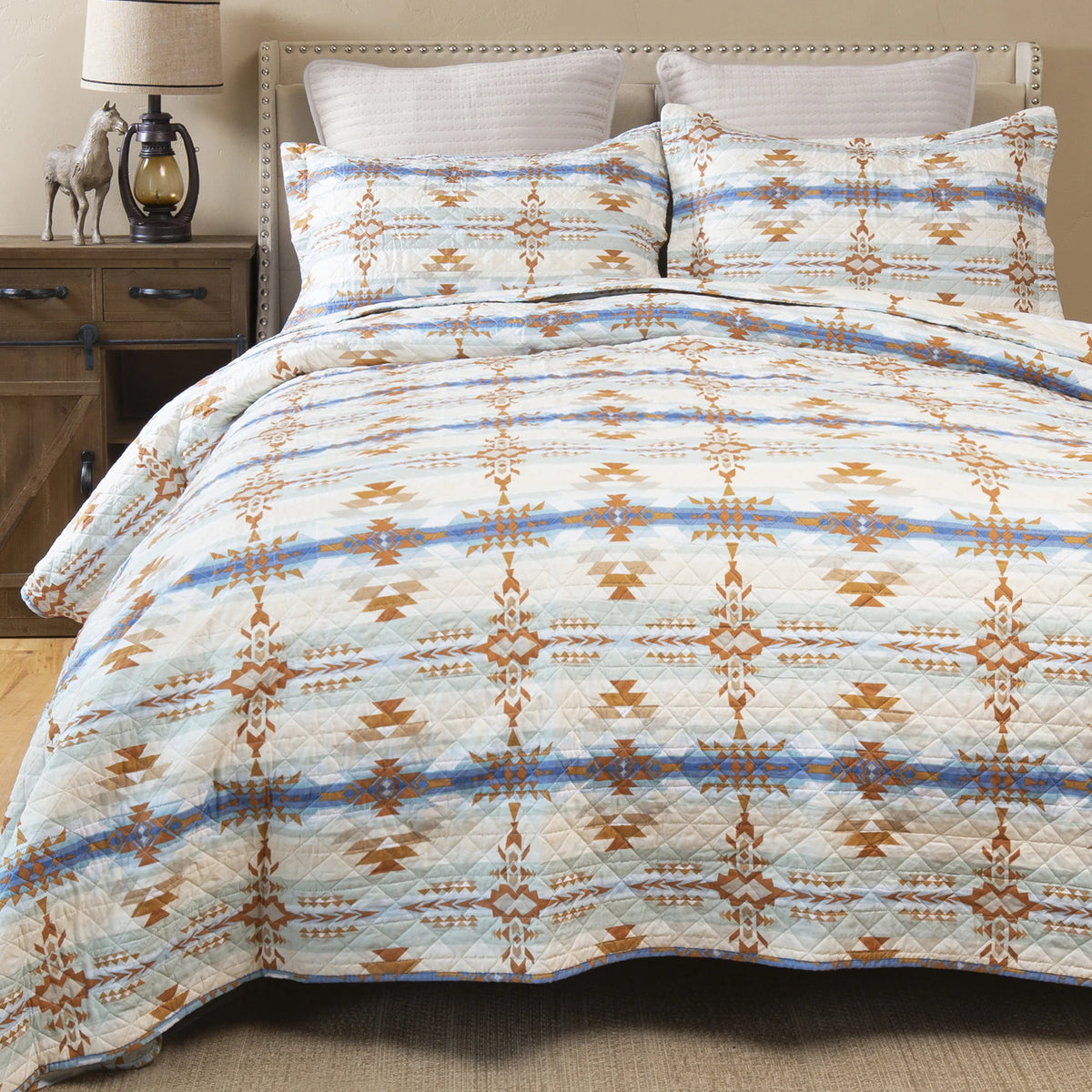 JQ414 Carsten's Stack Rock Southwest Quilt King Set