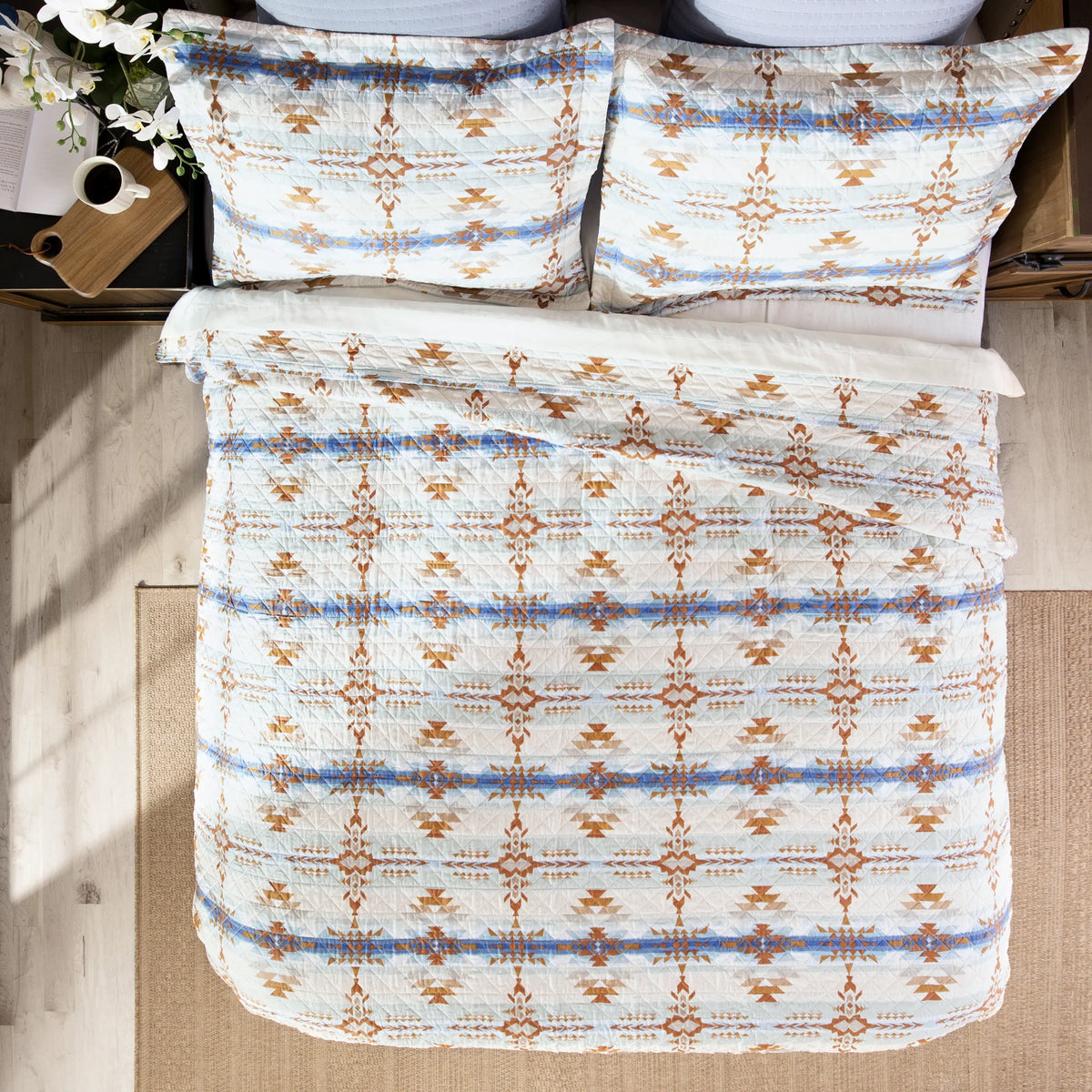 JQ414 Carsten's Stack Rock Southwest Quilt King Set