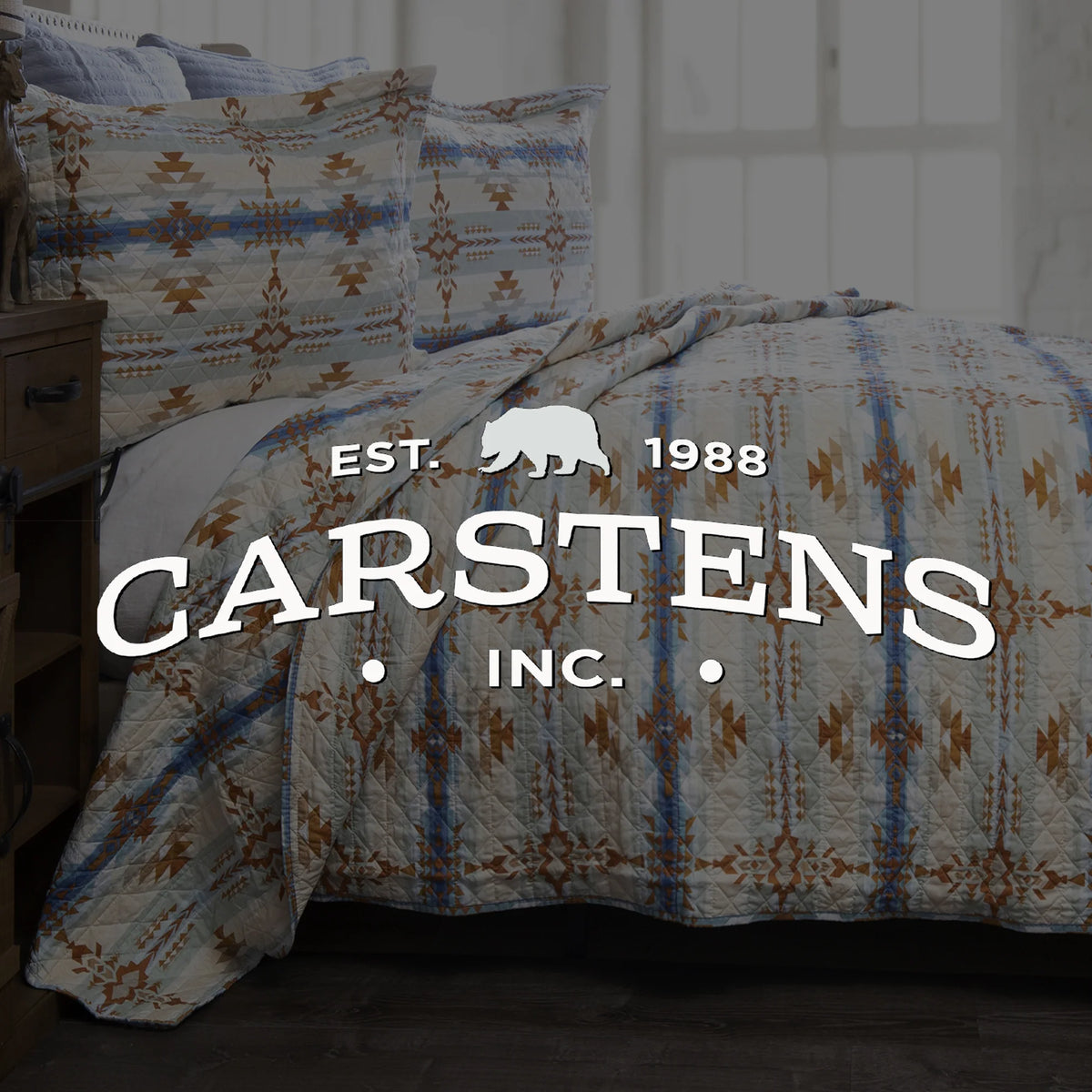JQ414 Carsten's Stack Rock Southwest Quilt King Set