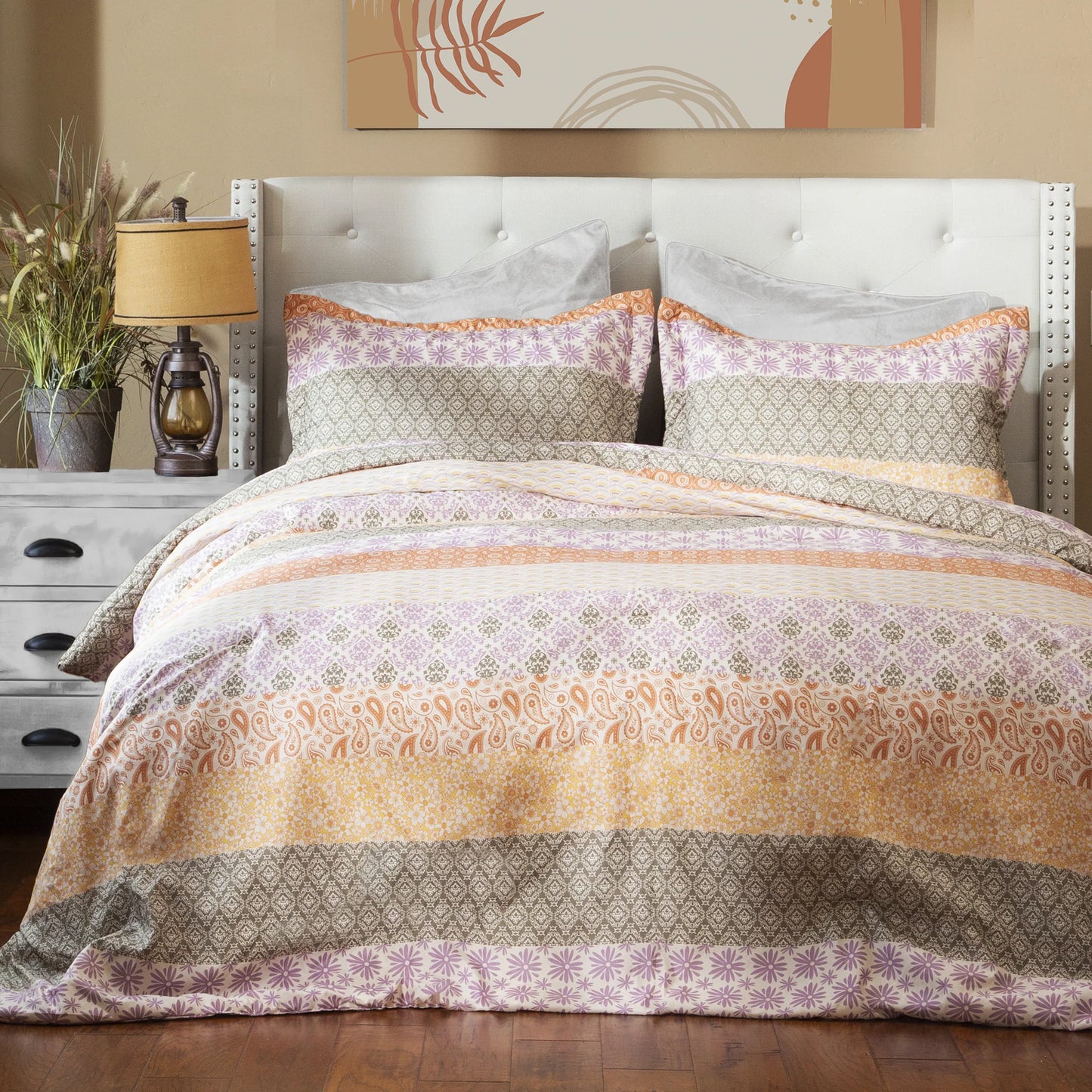 JQ486 Carsten's Pastel Prairie Full/Queen Set