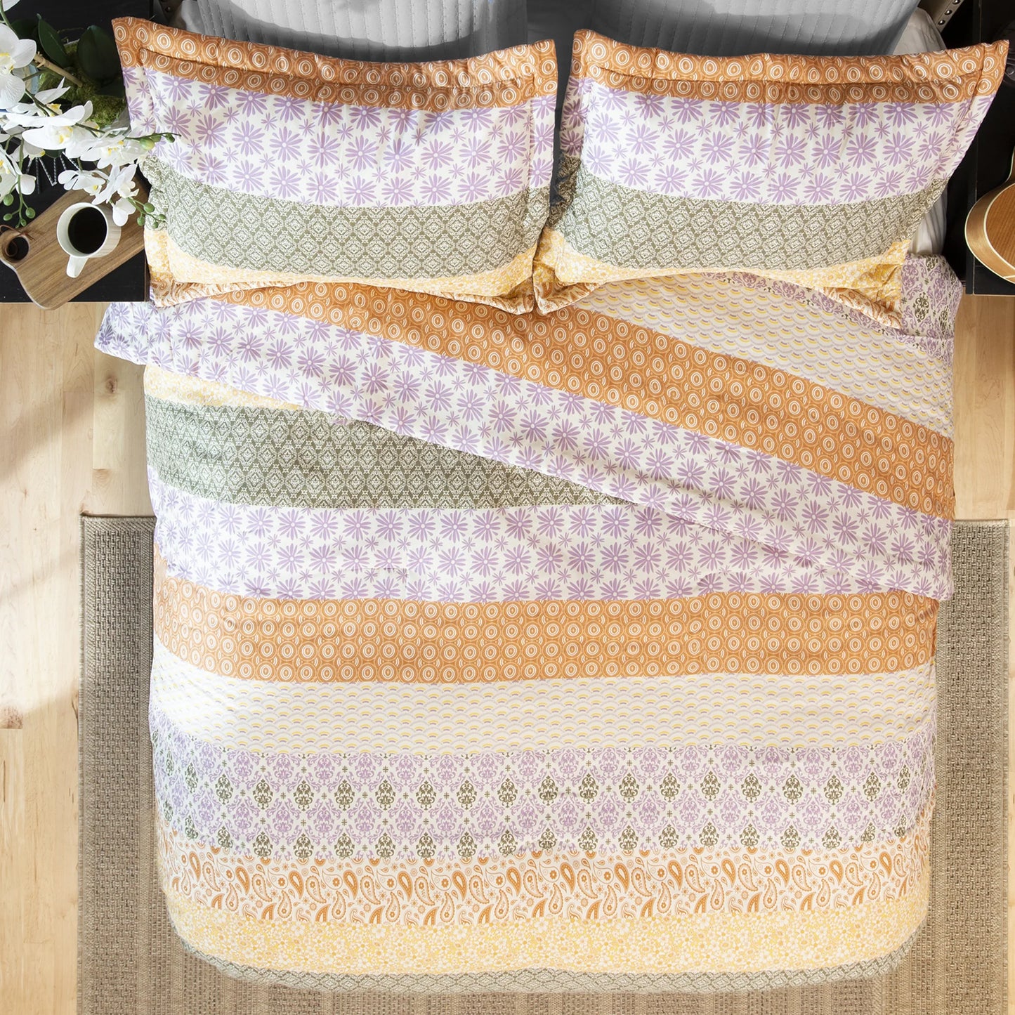 JQ486 Carsten's Pastel Prairie Full/Queen Set