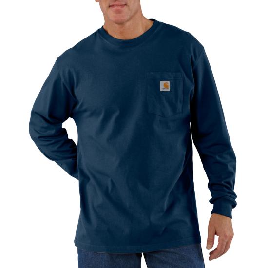 K126 413-Carhartt Long Sleeve Workwear Crewneck