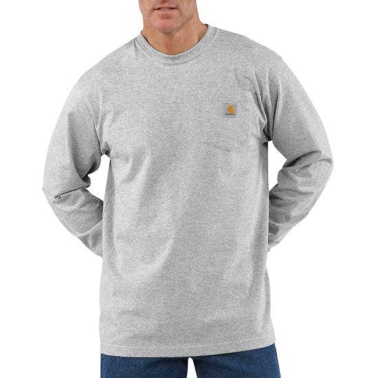 K126 413-Carhartt Long Sleeve Workwear Crewneck