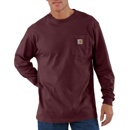 K126 413-Carhartt Long Sleeve Workwear Crewneck