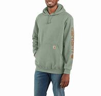 K288 –  Carhartt Hooded Logo Sweatshirt