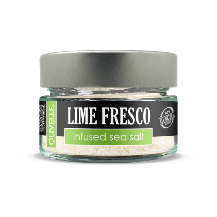 LIME FRESCO INFUSED SEA SALT 2.6 OZ