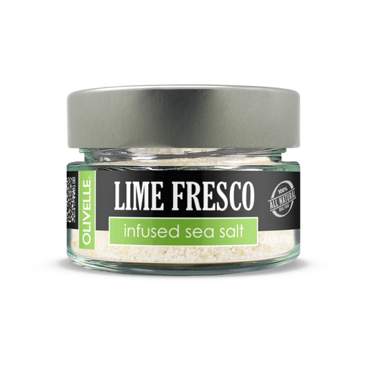 LIME FRESCO INFUSED SEA SALT 2.6 OZ