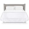 WOVEN BED SKIRT FULL WHITE MATELASSE