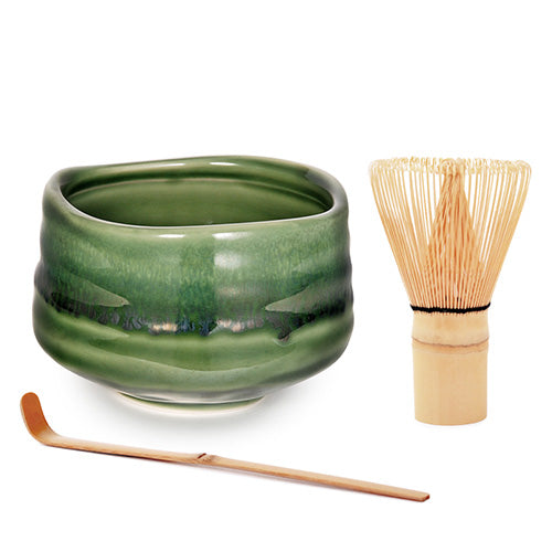 MATCHA BOWL SET W/BAMBOO WHISK & SPOON