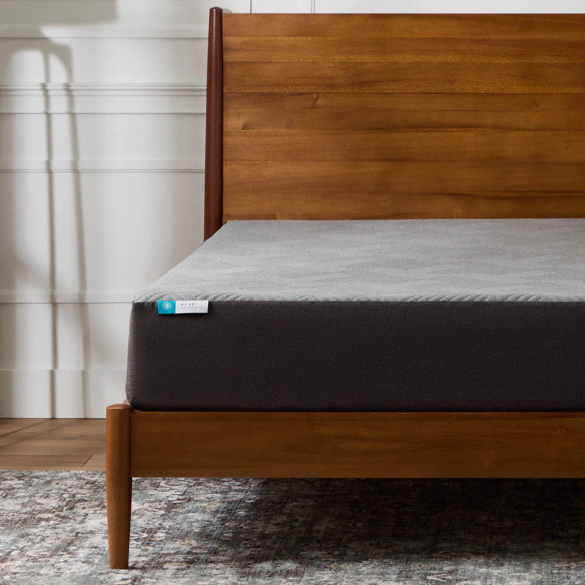 Malouf Neve 10" Memory Foam Mattress - Gray Queen