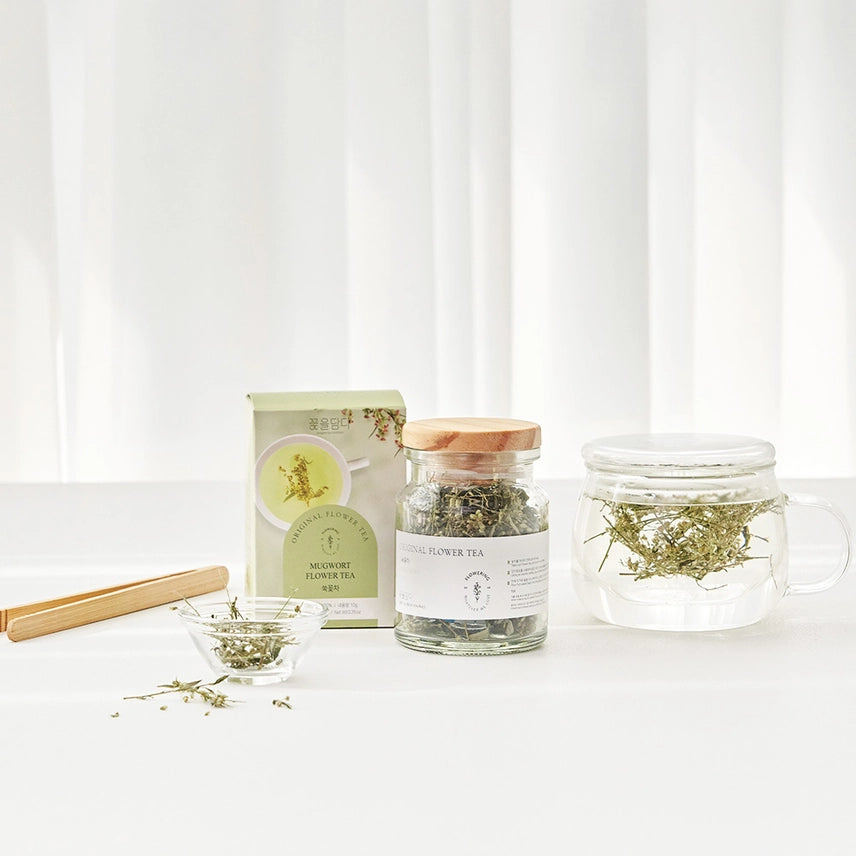 Original Flower Tea 10g Glass Jar - 8 Variations