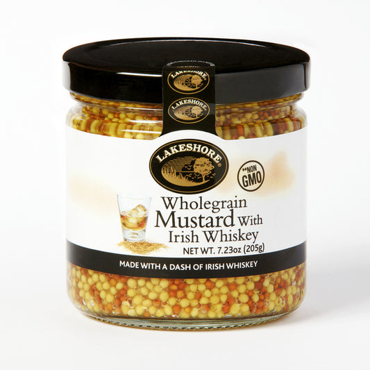 WHOLEGRAIN MUSTARD WITH IRISH WHISKEY 7.2OZ
