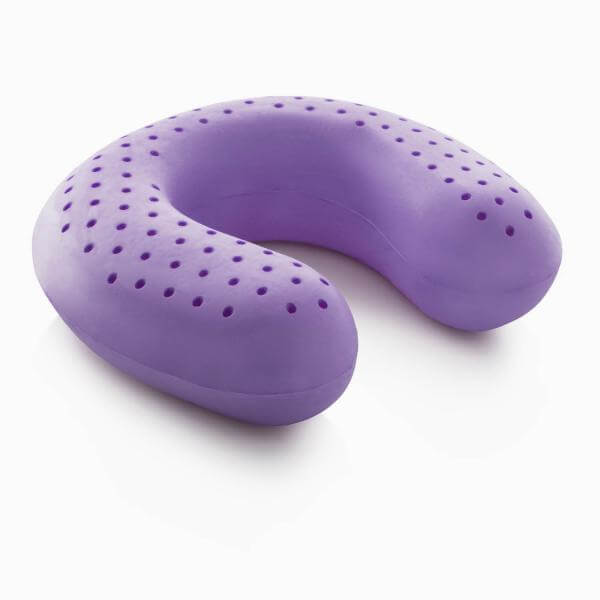 MALOUF Z ZONED LAVENDER PILLOW, TRAVEL NECK