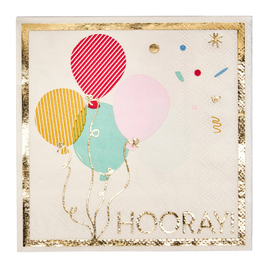 COCKTAIL NAPKIN LETS CELEBRATE - 20PKG