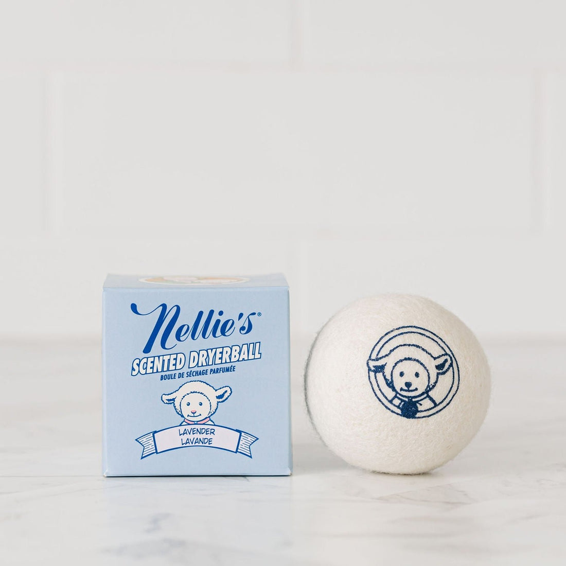 NWDB-LA NELLIES DRYERBALL LAVENDER