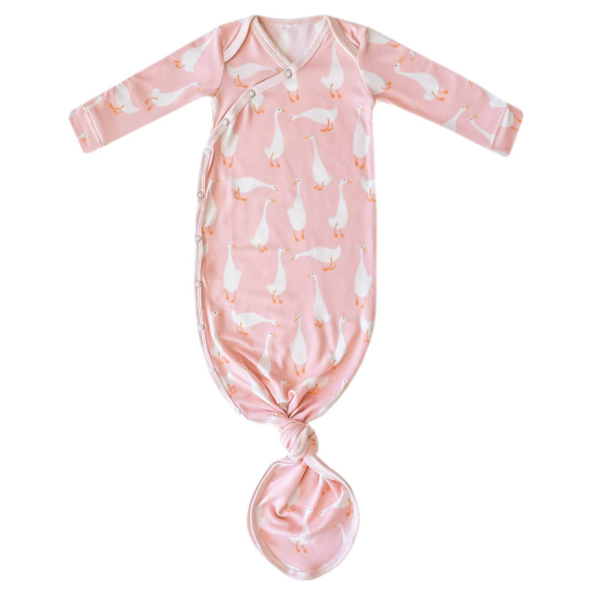 Copper Pearl Knotted Gown, 0-4 Months, Assorted
