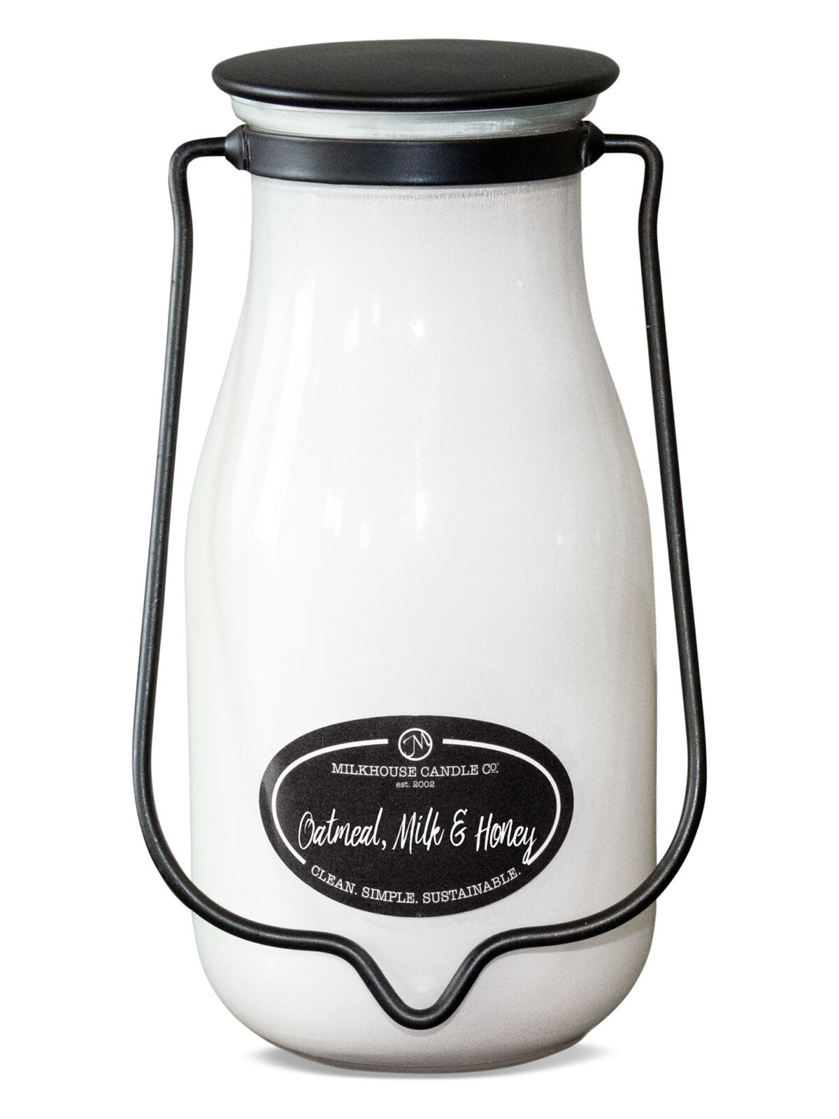 14OZ MILKBOTTLE JAR/OAT,MILK&HNY