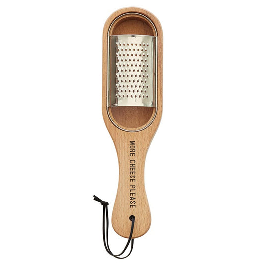 Wood Cheese Grater - More Cheese Please