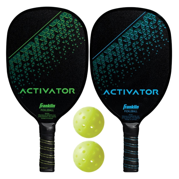 PICKLEBALL 2 PLAYER SET WOOD X-40