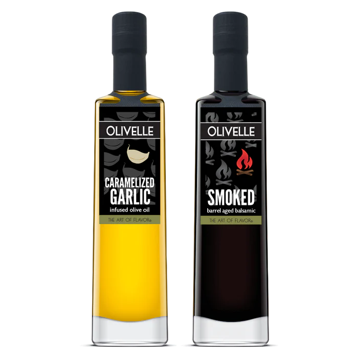 PERFECT PAIRING GIFT SET - CARAMELIZED GARLIC & SMOKED BALSAMIC