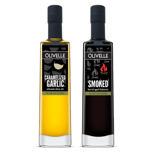 PERFECT PAIRING GIFT SET - CARAMELIZED GARLIC & SMOKED BALSAMIC