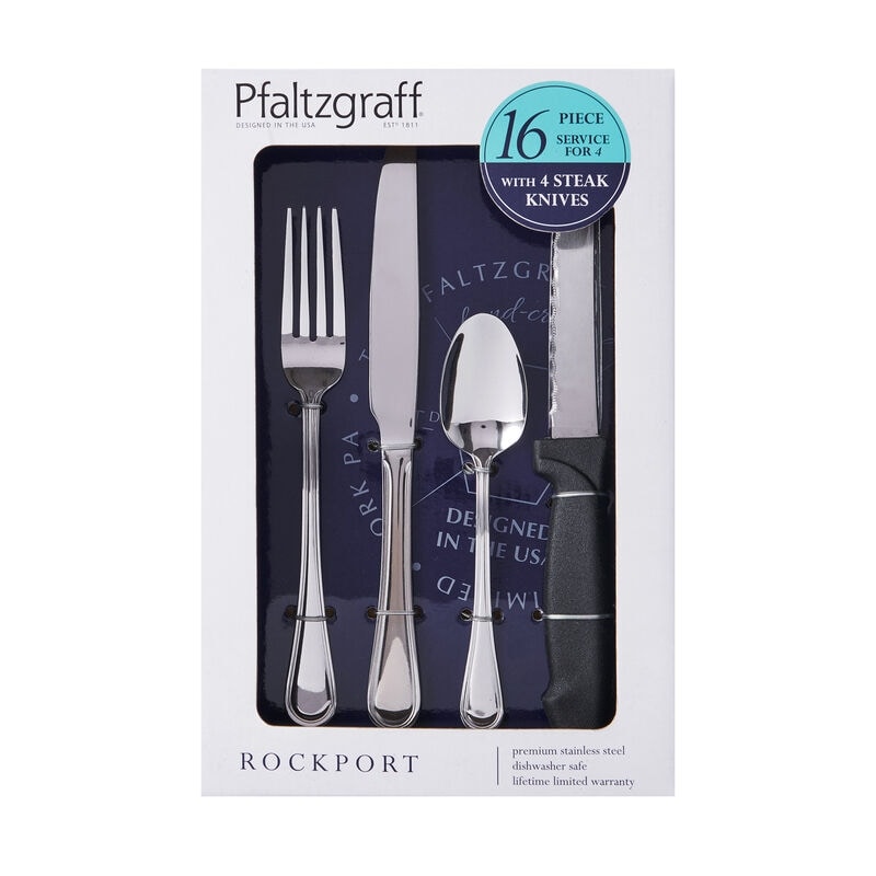 Pfaltzgraff Silverware, Service for 4, Assorted Styles
