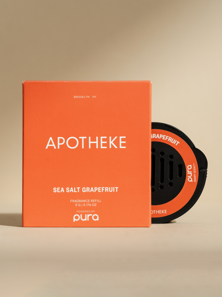 900-01225 Sea Salt Grapefruit - Car Diffuser Refill (Apotheke)
