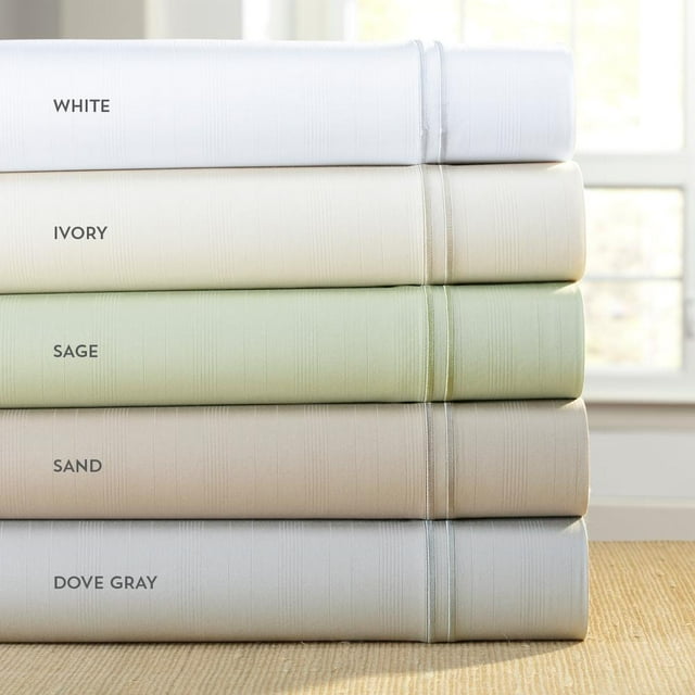 ELEMENTS BAMBOO QUEEN SHEET SET IVORY