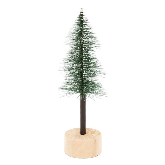 TREE BRISTLE DK GRN WD BASE