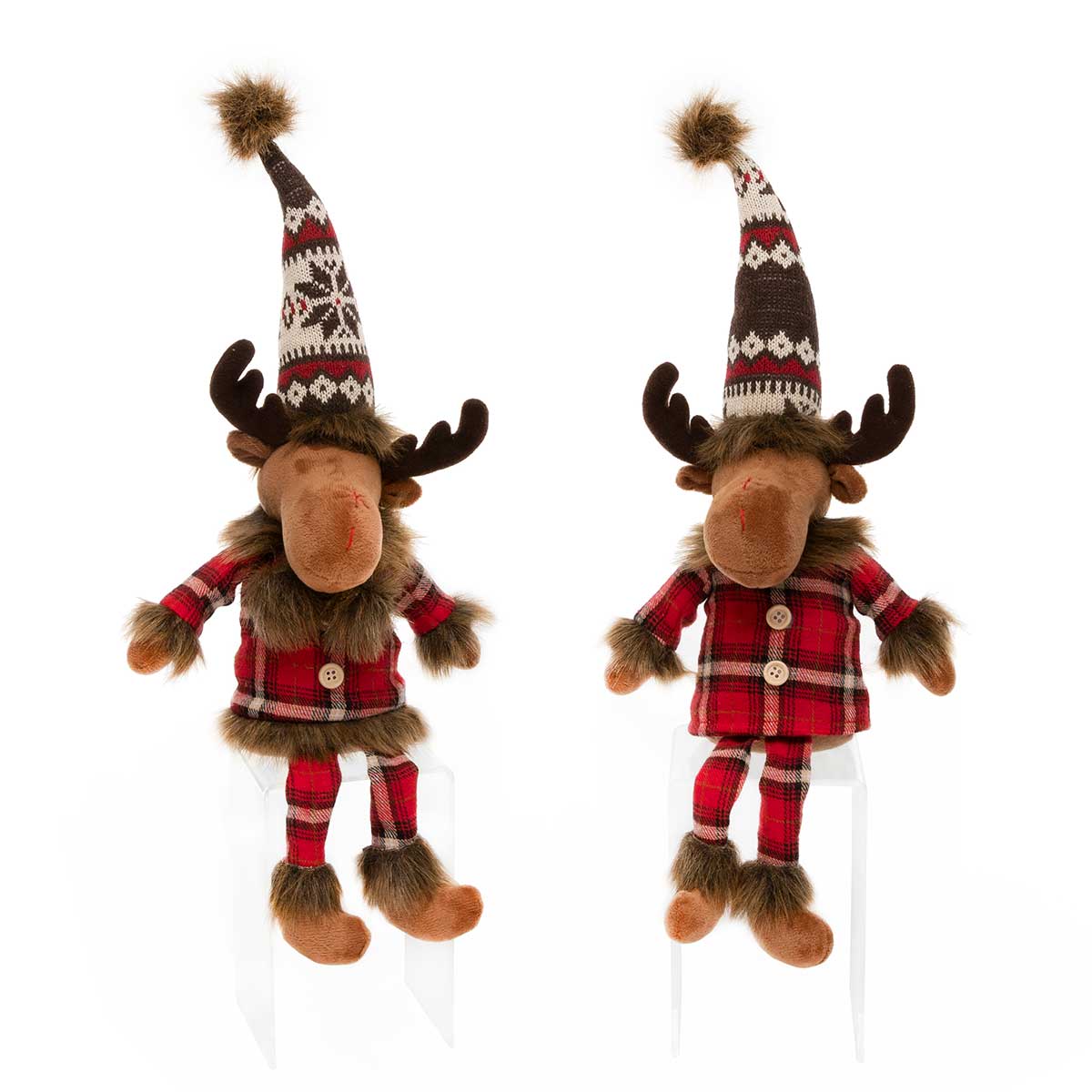 GNOME MOOSE BOY/GIRL 2 AS W/LEGS