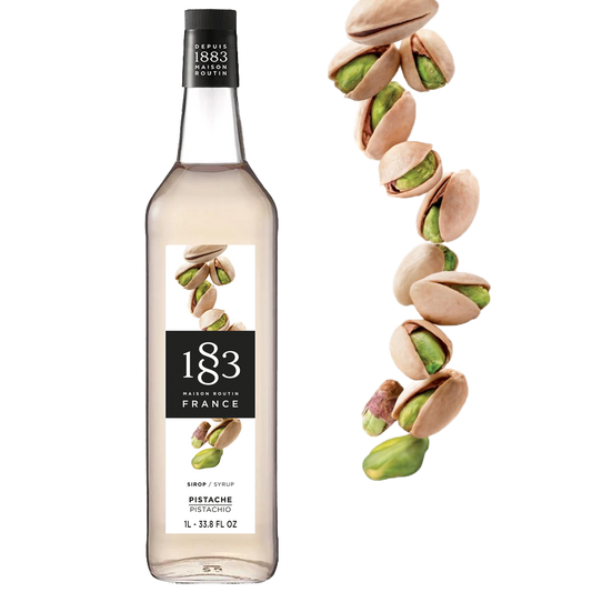 PLASTIC - 1883 Maison Routin France Syrup 1L - Pistachio