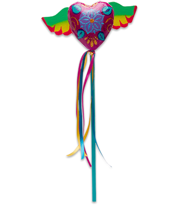 CONSUELA HEART WITH WINGS SHAKER