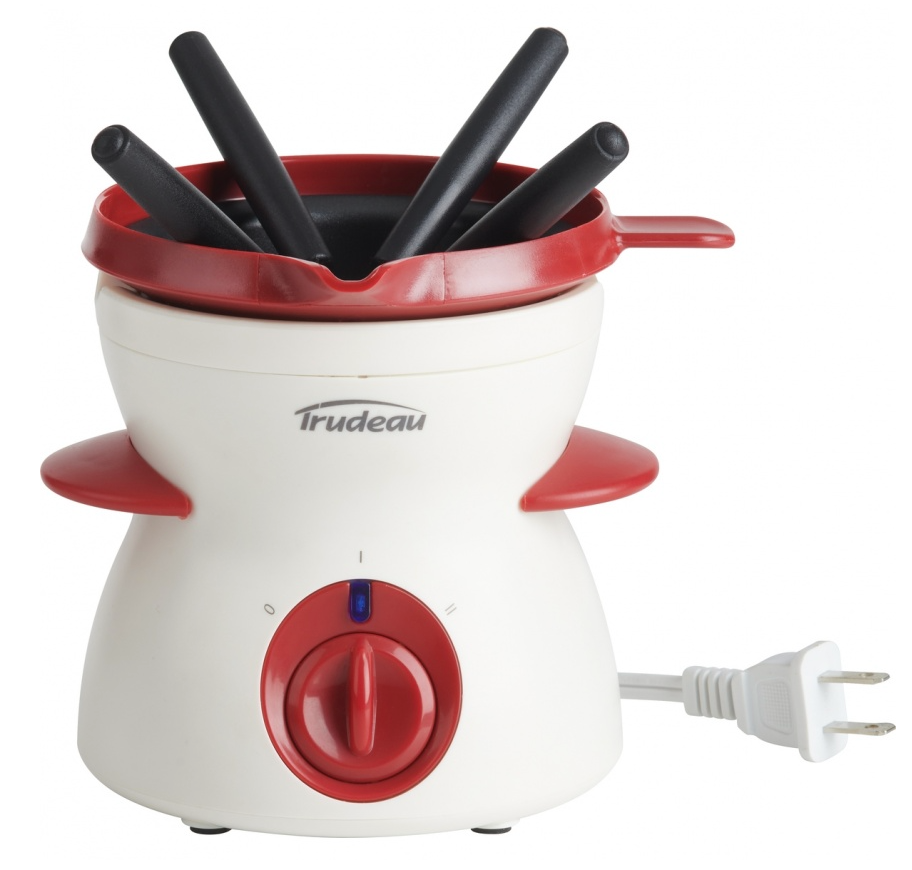 Trudeau Electric Chocolate Fondue Set