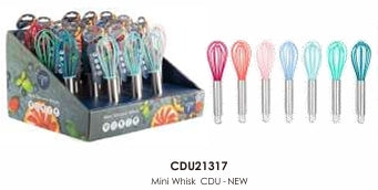 MINI WHISK CDU - ASSORTED COLORS