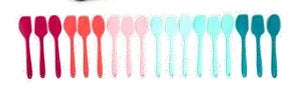 SOLID SILICONE MINI UTENSILS CDU - ASSORTED