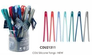 CDU21311 SILICONE TONGS