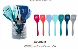 CDU21315 SILICONE SLOTTED TURNER