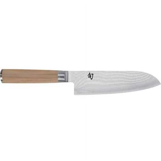 DM0702W Classis Blonde Santoku 7"