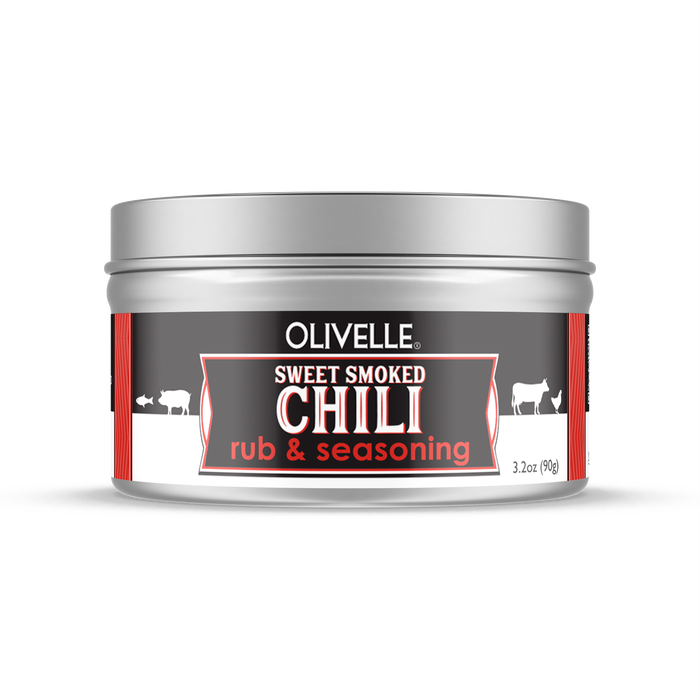 SWEET SMOKED CHILI RUB AND SEASONING 3.2 OZ