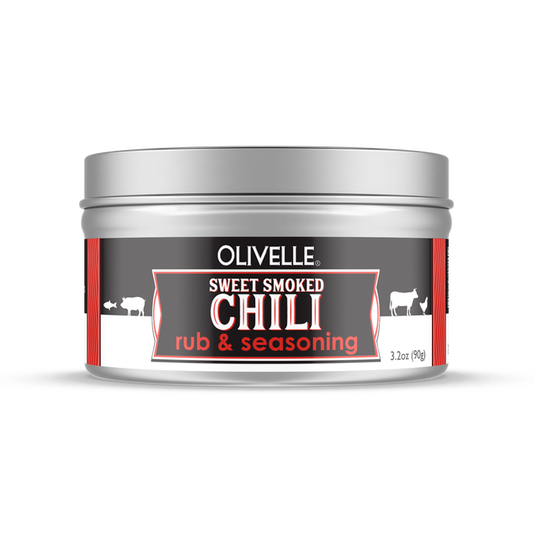 SWEET SMOKED CHILI RUB AND SEASONING 3.2 OZ