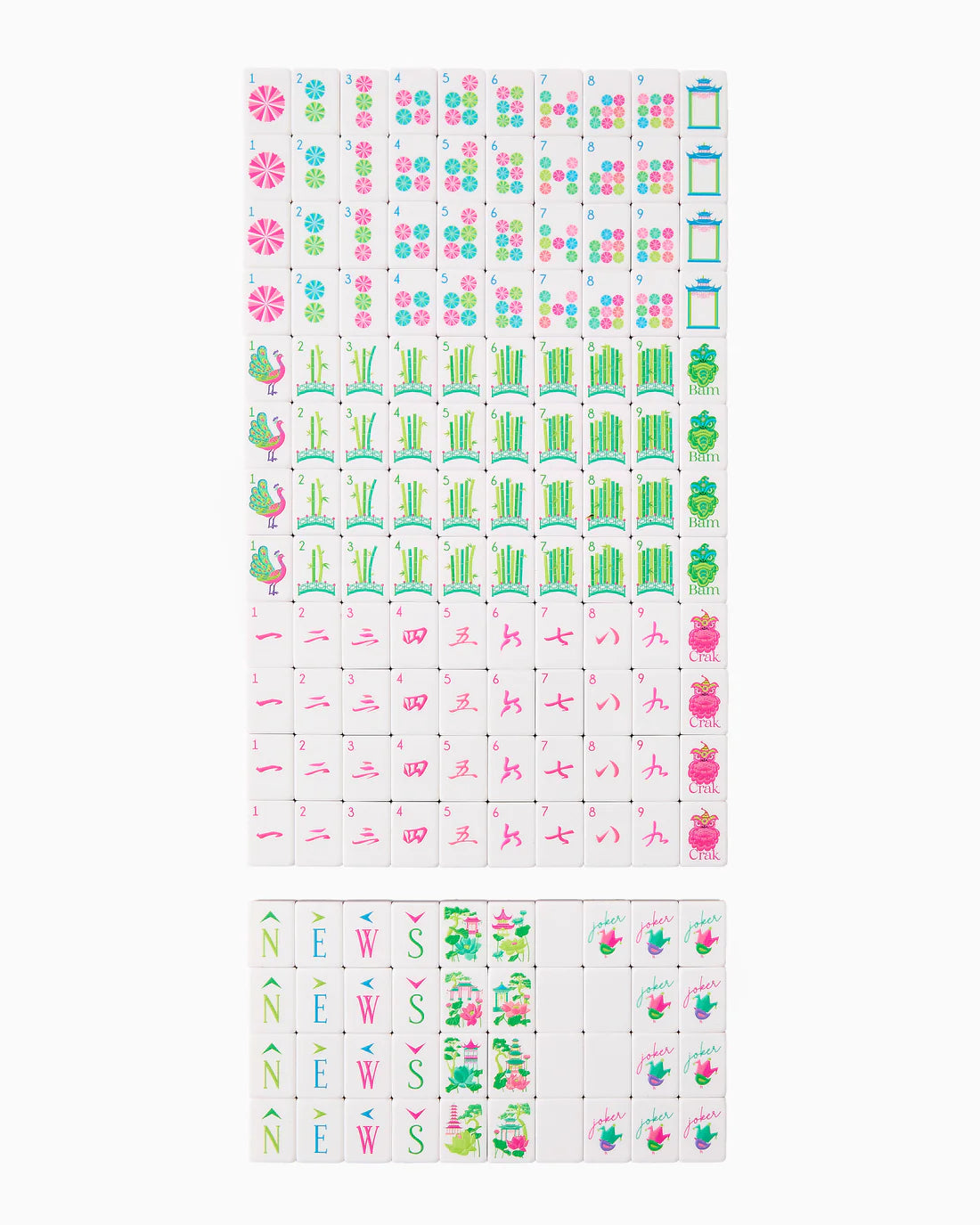 OH MY MAHJONG GLOW WILD TILES