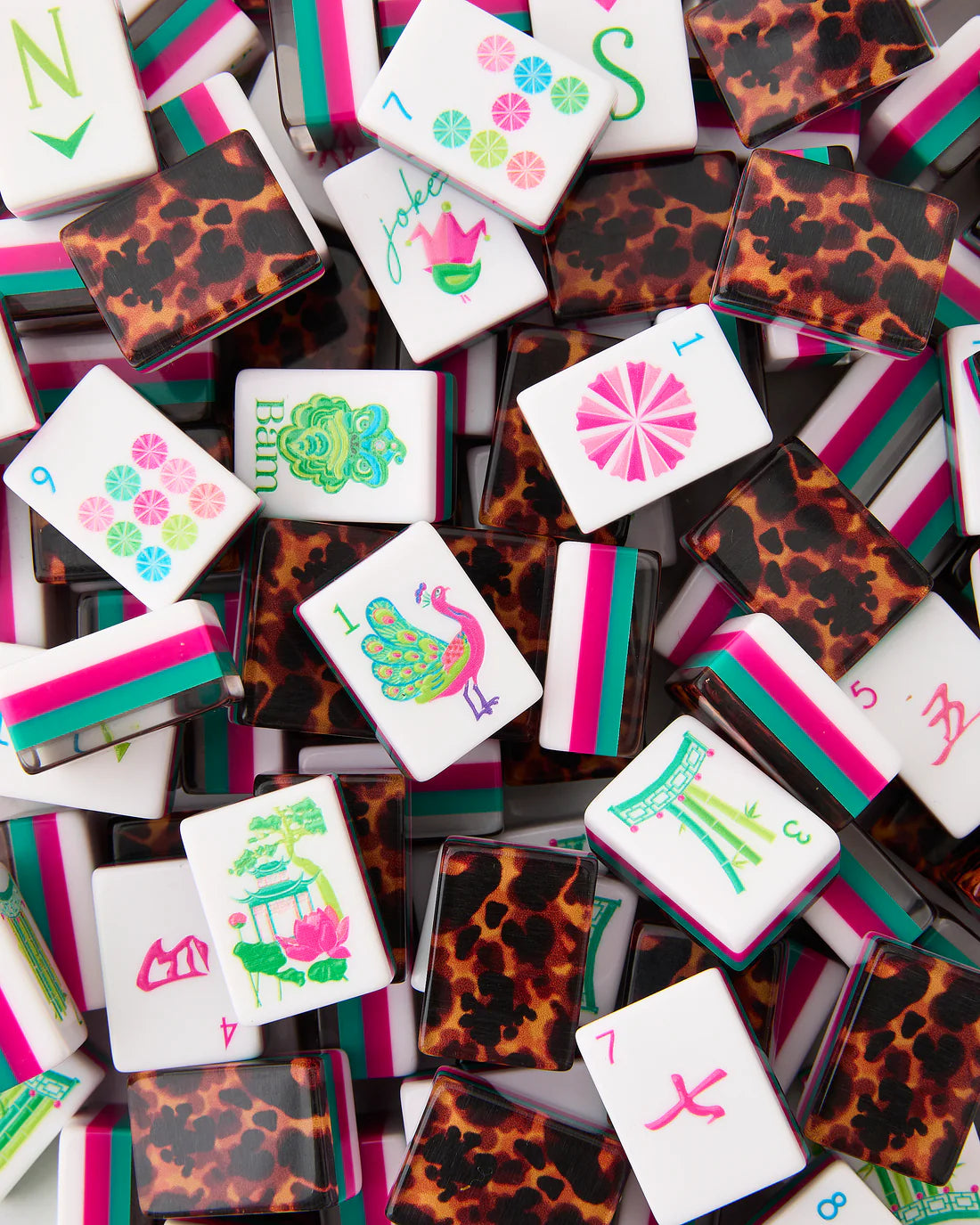 OH MY MAHJONG GLOW WILD TILES