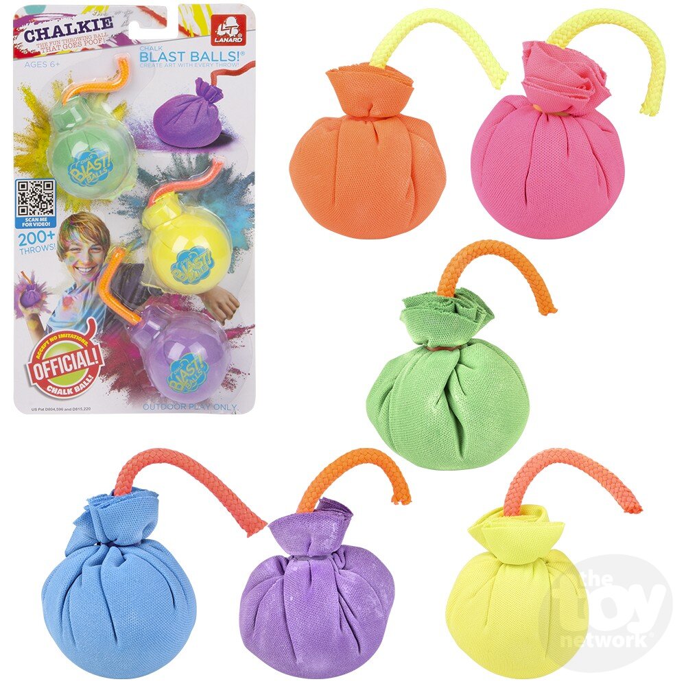 CHALK BLAST BALLS 3PC SET