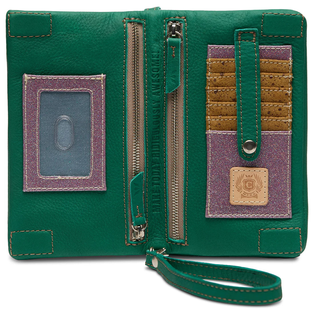 Uptown Crossbody - Teal - CONSUELA
