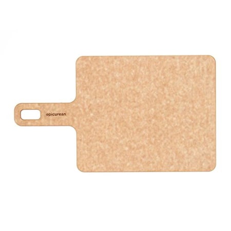 Epicurean Handy Series Cutting Board With Handle, Natural 9 X 7.5 X 0.18 In.