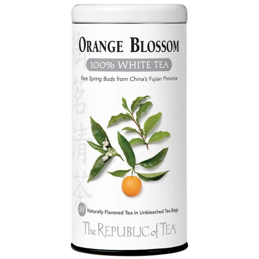 ORANGE BLOSSOM WHITE TEA 50 BAGS