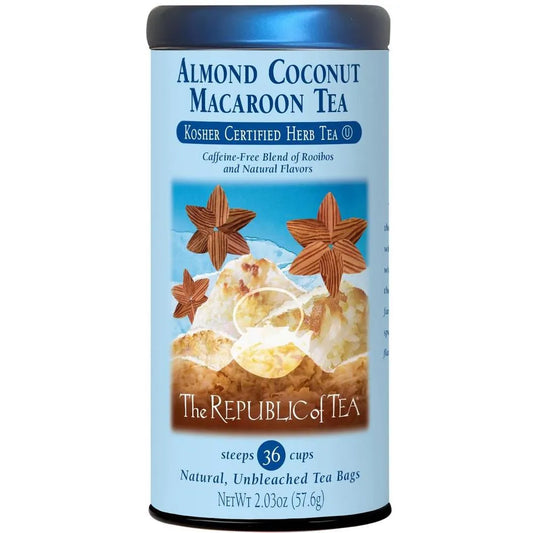 ALMOND COCONUT MACAROON KOSHER TEA