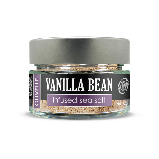 VANILLA BEAN INFUSED SEA SALT 3.7 OZ