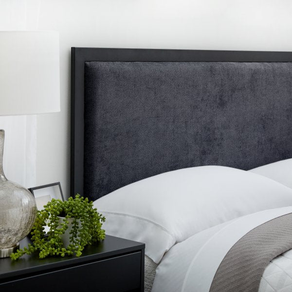 Weekender Metal Trim Upholstered Headboard